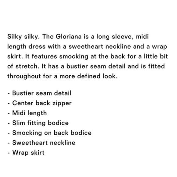 Reformation Gloriana 100% Silk Dress Long-Sleeve Floral Print Wrap Skirt | 2 - Picture 9 of 16